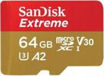 Sandisk microSDXC 64GB Extreme A2 V30 UHS-I U3 Class10 (SDSQXA2064GGN6AA)