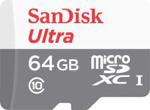 SanDisk MicroSDXC 64GB Ultra Class 10 (SDSQUNS064GGN6TA)