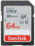 SANDISK SDHC 64GB Ultra 120MB/s (SDSDUN4-064G-GN6IN)