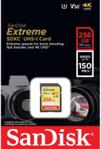 SanDisk SDXC 256GB EXTREME V30 UHS-I U3 (SDSDXV5-256G-GNCIN)