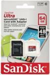 SanDisk Ultra microSDXC 64GB UHS-I (SDSDQUAN-064G-G4A)