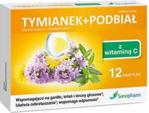 Sanopharm Tymianek + Podbiał Z Witaminą C 12 past.