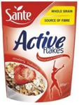 Sante Płatki Śniadaniowe Activ Flakes Z Truskawkami 225G