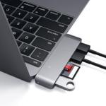 Satechi USB-C - 3x USB-A + microSD + SD Szary (STTCUHM)