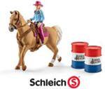 Schleich Kowbojka W Wyścigu Przez Beczki 41417