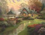 Schmidt Puzzle 1000El. Thomas Kinkade Dom Ze Studnią