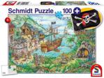 Schmidt Puzzle 100El. Zatoka Piratów + Flaga G3