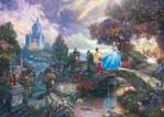 Schmidt Spiele Thomas Kinkade Puzzle Kopciuszek (Disney)