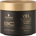 Schwarzkopf BC Oil Miracle Gold Shimmer Treatment, maseczka z olejkiem arganowym do wszystkich typów włosów, 150ml