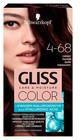 Schwarzkopf Gliss Color 4-68 Ciemny Mahoń Krem koloryzujący 1op.