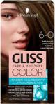 Schwarzkopf Gliss Color Krem Koloryzujący 6-0 Naturalny Jasny Brąz