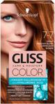 Schwarzkopf Gliss Color Krem Koloryzujący 7-7 Ciemny Miedziany Blond