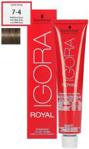 Schwarzkopf Professional Igora Royal farba do włosów 7-4 60ml