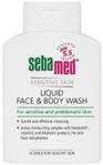 Sebamed Sensitive Skin Liquid Face & Body Wash Bezalkaliczna Emulsja Do Twarzy I Ciala 20Ml