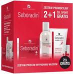 SEBORADIN Zestaw Szampon przeciw wypadaniu włosów 200ml + ampułki 14x5,5ml + żel women sport 2w1 150ml