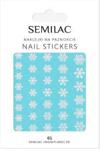 SEMILAC 01 SNOWFLAKES 3D NAILS STICKERS