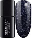 Semilac 340 Shimmer Black Lakier Hybrydowy 7ml