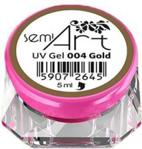 Semilac Uv Gel Semi Art Żel do Zdobień Gold 004 Gold 5ml