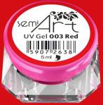 Semilac Uv Gel Semi Art Żel do Zdobień Red 003 Red 5ml