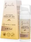 Senelle Anti Photoaging Sunscreen Emulsion With Tint Lekki Ochronny Krem Spf 50+ Z Pigmentem Uva Uvb Pa++++ Hev/Ir 50Ml