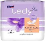 Seni Wkładki Urologiczne Dla Kobiet Lady Slim Mini Plus 10X25.5Cm 12Szt