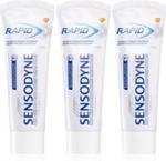 Sensodyne Rapid Whitening Pasta do zębów wrażliwych 3x75ml