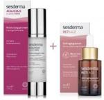 Sesderma Acglicolic Classic Forte + Reti Age Serum Anti Aging Krem Żel Nawilżający 50Ml + Serum Przeciwzmarszczkowe 30Ml