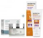 Sesderma Azelac + Repaskin Silk Touch SPF50 ZESTAW Krem nawilżający do twarzy 50ml + Krem liposomowy SPF50 50ml