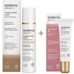 Sesderma Azelac Ru Luminous Fluid Cream + Reti Age Eye Contour Gel Zestaw Emulsja Rozświetlająca Spf 50 50Ml + Krem Kontur Oczu 15Ml