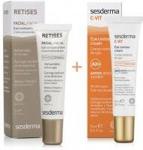 Sesderma C-VIT Eye Contour Cream + Retises Eye Contour Cream ZESTAW Krem pod oczy 15 ml + Przeciwzmarszczkowy krem pod oczy 15 ml