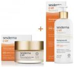 Sesderma C-Vit Moisturizing Facial Cream Krem Nawilżający 50ml + C-Vit Radiance Glowing Body Milk Rozświetlające Mleczko Do Ciała 250ml