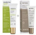 Sesderma Eye Contour Gel Factor G + Retises 0,05% ZESTAW Krem pod oczy 15 ml + Przeciwzmarszczkowy krem pod oczy 15 ml