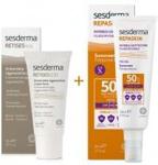 Sesderma Repaskin Fluido Invisible + Retises 0,5% Krem/Żel SPF50 50ml + Regenerujący krem przeciwzmarszczkowy 30ml