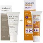 Sesderma Retises 05% + Repaskin Fotoprotector SPF 50 ZESTAW Regenerujący krem przeciwzmarszczkowy 30ml + Krem Żel ochronny SPF50 nowa formuła 50ml