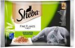 Sheba Delicacy Fine Flakes Mix Galaretka Saszetki 4x85g