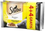 SHEBA Delicacy in Jelly Drobiowe smaki 48x85g