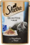 Sheba Delicato karma w saszetce z tuńczykiem w galaretce 85g