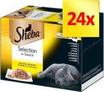 Sheba tacki Classics + Warzywa 24x85g