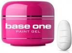 Silcare base one paint gel żel do zdobień biały