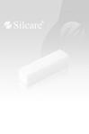 Silcare Blok ścierający Silcare 4-stronny Biały
