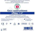 Silesian Pharma Apteczka ABC Gaza opatunkowa jałowa 17- nitkowa 1 m2