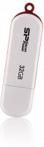 SILICON POWER 32GB FLASH DRIVE LUXMINI 320 WHITE (SP032GBUF2320V1W)