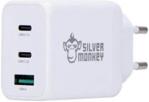 Silver Monkey 65W Biały (QCGAN65SM)