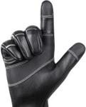Skórzane Rękawiczki do Ekranów Dotykowych - Black/Rozmiar M (201323)
