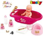 Smoby Wanienka Baby Nurse Do Kąpieli Lalki + 9 Akces Opiekunka (220302)