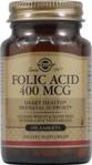 Solgar Folic Acid Kwas Foliowy 400 mcg 100 table