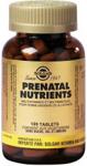 Solgar Prenatal Nutrients Multivitamin & Mineral 120 tab