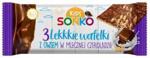 Sonko lekkie wafelki z owsem w czekoladzie 11x36g