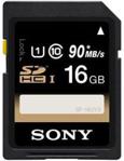 Sony SDHC 16GB Class 10 UHS-I (SF16U)