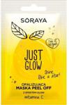 Soraya Just Glow Opalizująca Maska Peel-Off Z Witaminą C 1 Szt.